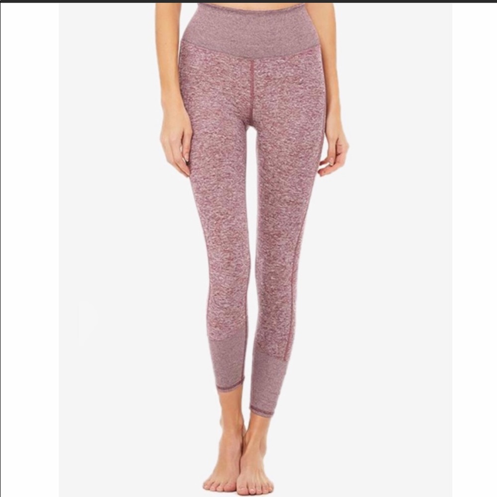 ALO yoga high rise 7/8 lounge leggings